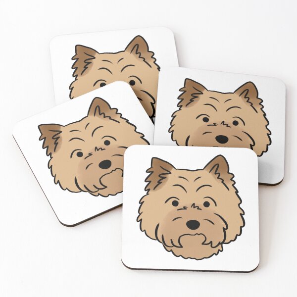 Item preview, Cairn terrier dog cute illustration  designed and sold by Yarafantasyart.