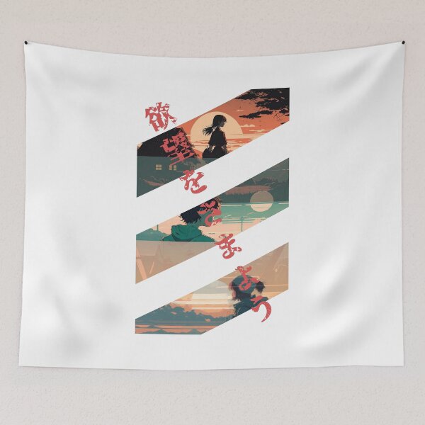 Item preview, Anime Themed Wander Lust - White Design designed and sold by muxhapon.