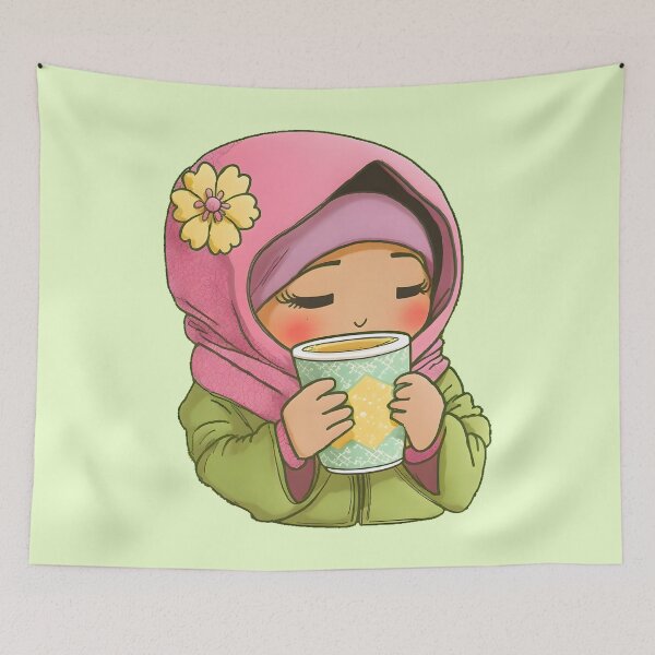 Item preview, Kawaii - Relax and enjoy - Hijabi designed and sold by Kampendesigns.