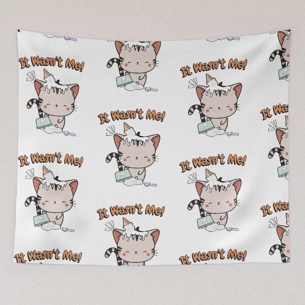Item preview, Tabby cat in denial designed and sold by Pet Station.