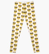 Sunglasses Emoji Leggings Leggings