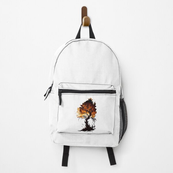 Item preview, Burning Tree Silhouette designed and sold by ShadowAndSlate.