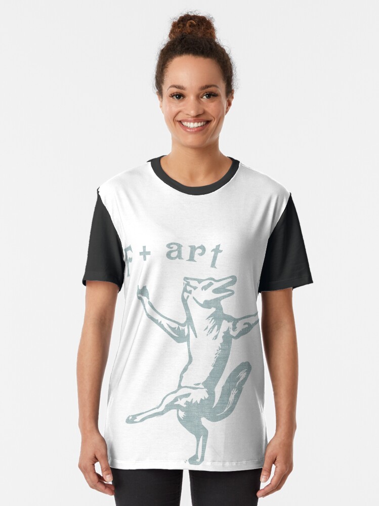 Alternate view of F+art = Graphic T-Shirt