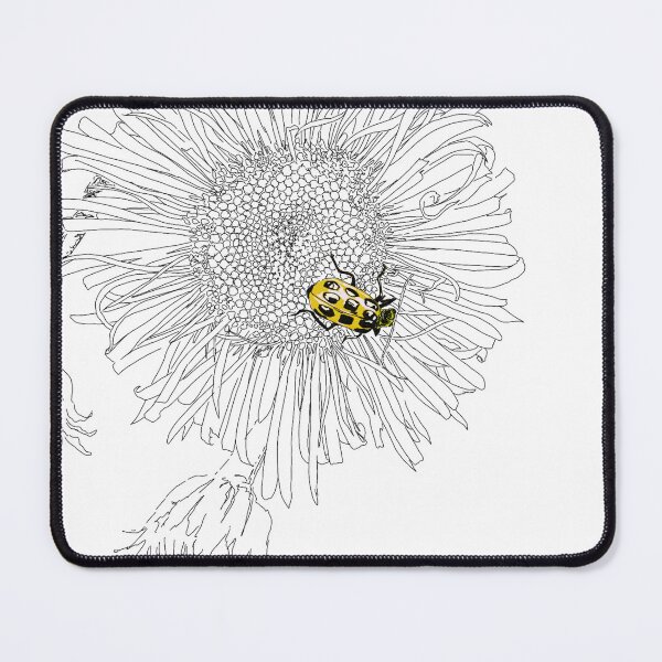 Item preview, Ladybug on Aster designed and sold by ikkleArt.