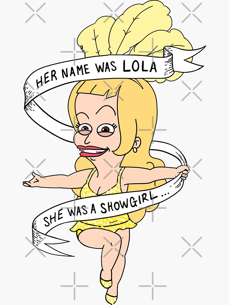 Lola Doing Yoga Stickers