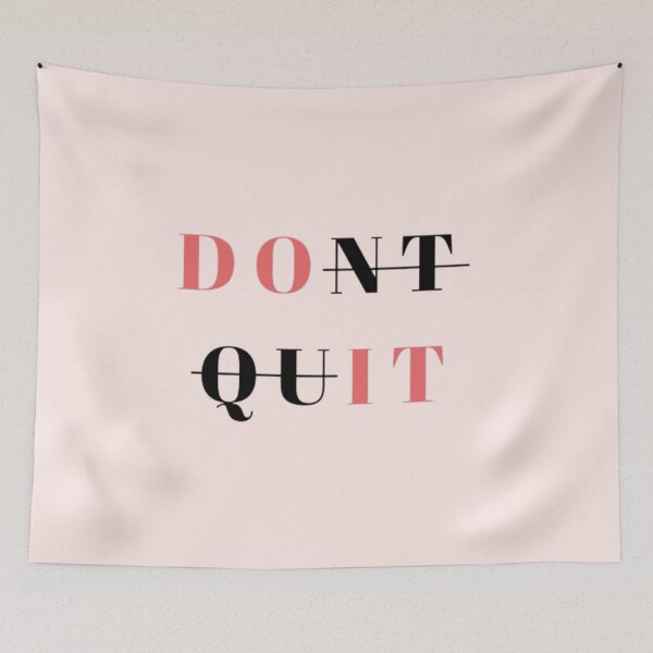 Item preview, Do it Don't quit designed and sold by soniaaseguin.