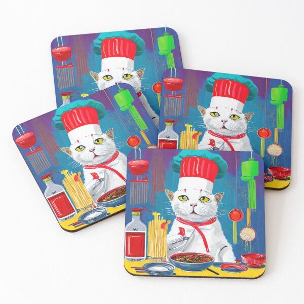 Item preview, Noodle Time with My Furry Sous Chef - Kitty Kitchen designed and sold by WBP Mart.