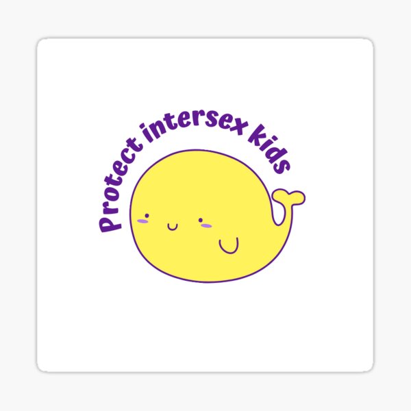 Protect Intersex Kids Sticker