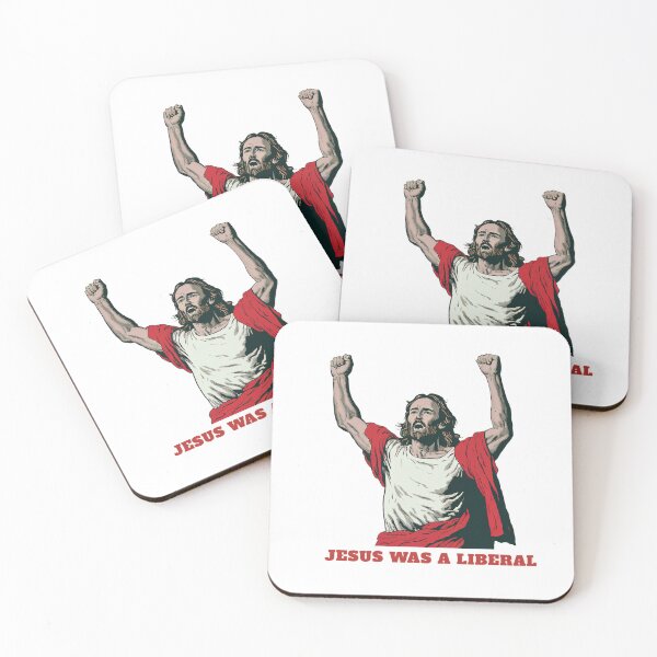 Item preview, Jesus was a liberal Hands in the air designed and sold by MeditationMind.