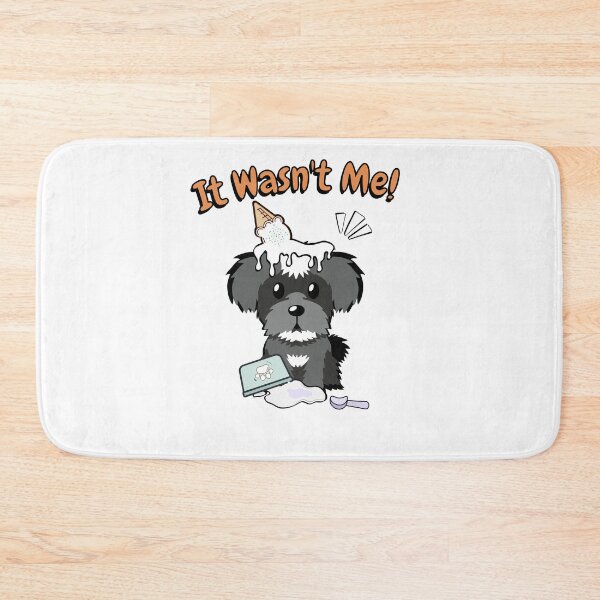 Item preview, Schnauzer in denial designed and sold by Pet Station.