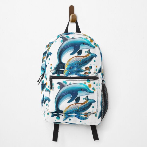 Item preview, Colourful Dolphin- Glassy and Awesome look designed and sold by GloriousArtSKD.