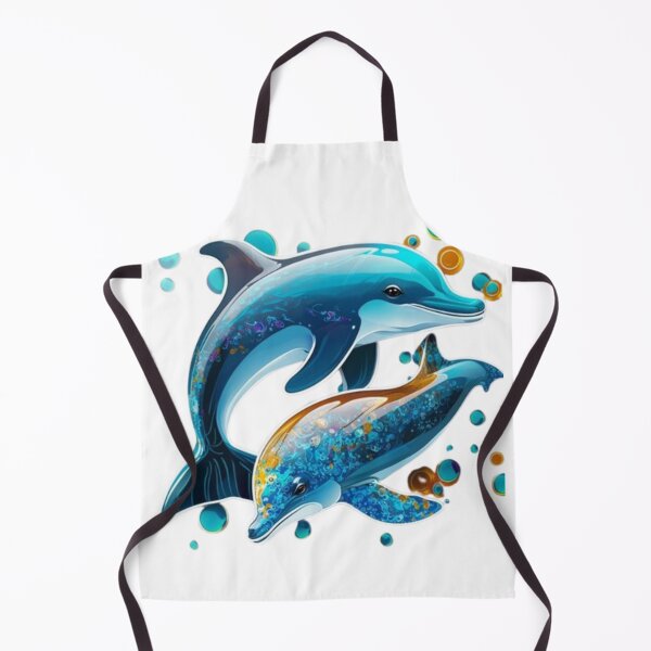 Item preview, Colourful Dolphin- Glassy and Awesome look designed and sold by GloriousArtSKD.
