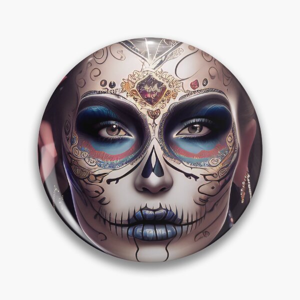 Item preview, Dia de los Muertos La Catrina: Vivid Art in Color designed and sold by ArtCreator2023.