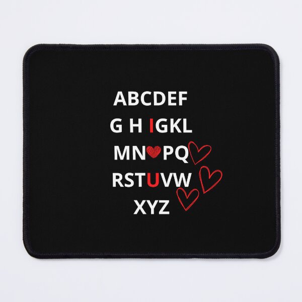 Item preview, valentine abc i love you designed and sold by WonBridj-UnitedState ☆ ☆ ☆ ☆ ☆.