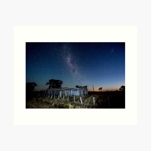 Item preview, Dusk on the Stable designed and sold by Downunder Views.