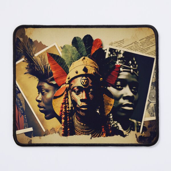 Item preview, Tribes of Africa Collage designed and sold by Odd World.