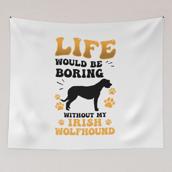 Item preview, Boring Irish Wolfhound Ireland Greyhound designed and sold by madgrfx.