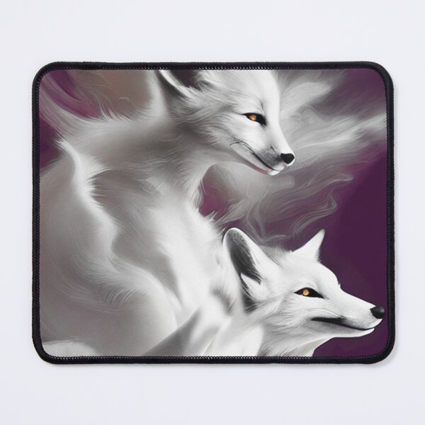 Item preview, White Winter Foxes designed and sold by Nobiya.