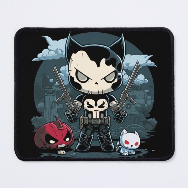 Item preview, CAT SKULL BADASS designed and sold by ArtUniverse10.