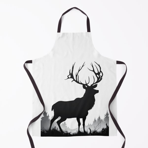 Item preview, Stag Silhouette designed and sold by ShadowAndSlate.