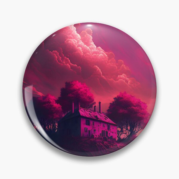 Item preview, Magenta sky colorful designed and sold by SuperSoulArts.