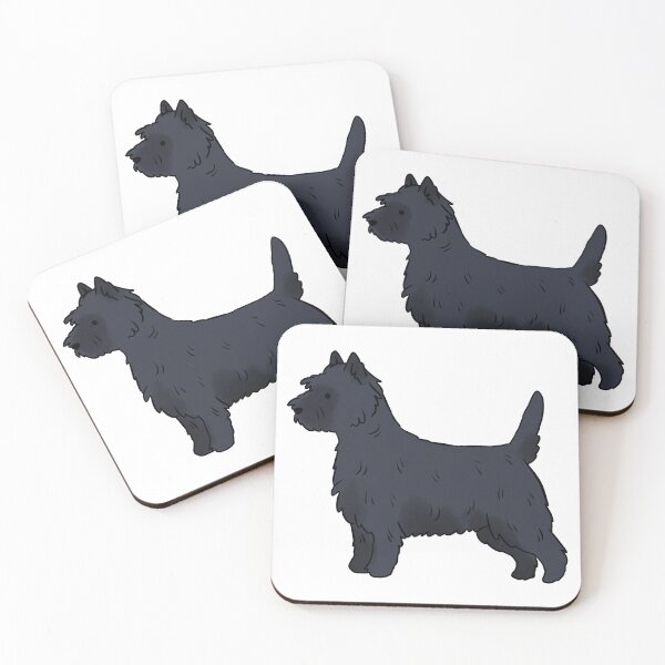 Item preview, Cairn terrier dog cute illustration  designed and sold by Yarafantasyart.