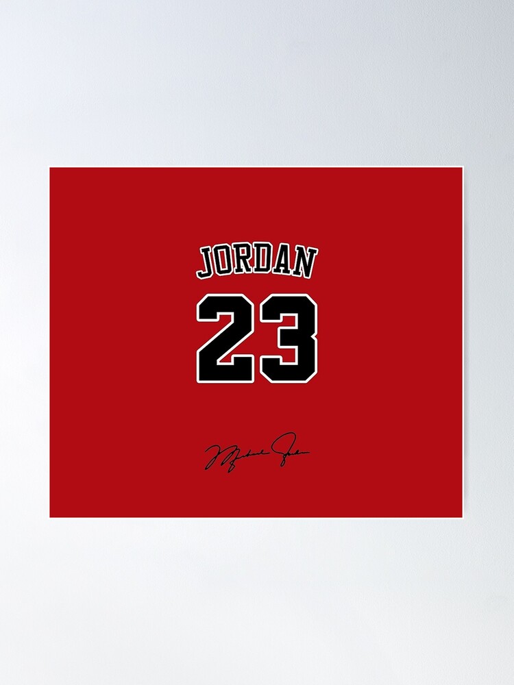 Michael Jordan 23 Poster