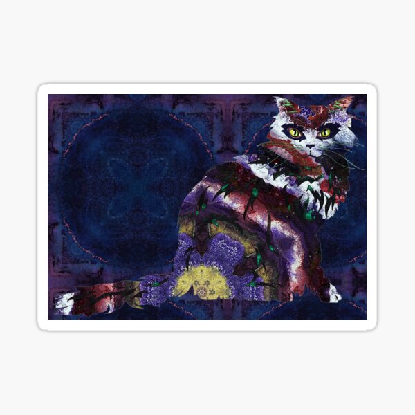 Item preview, Cosmic Kitty - Midnight Magick designed and sold by MagickMama.