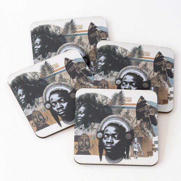 Item preview, Tribes of Africa Collage designed and sold by Odd World.