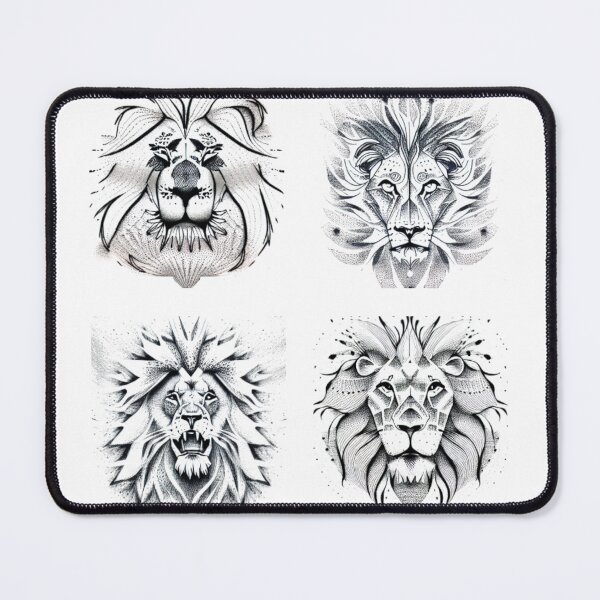Item preview, Lion Tattoo morocco Design sticker designed and sold by bestoftrendy.