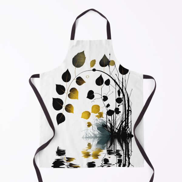 Item preview, River Leaves Silhouette designed and sold by ShadowAndSlate.