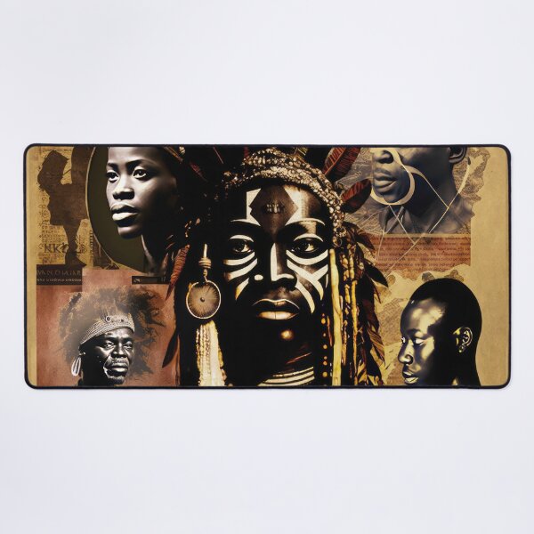 Item preview, Tribes of Africa Collage designed and sold by Odd World.
