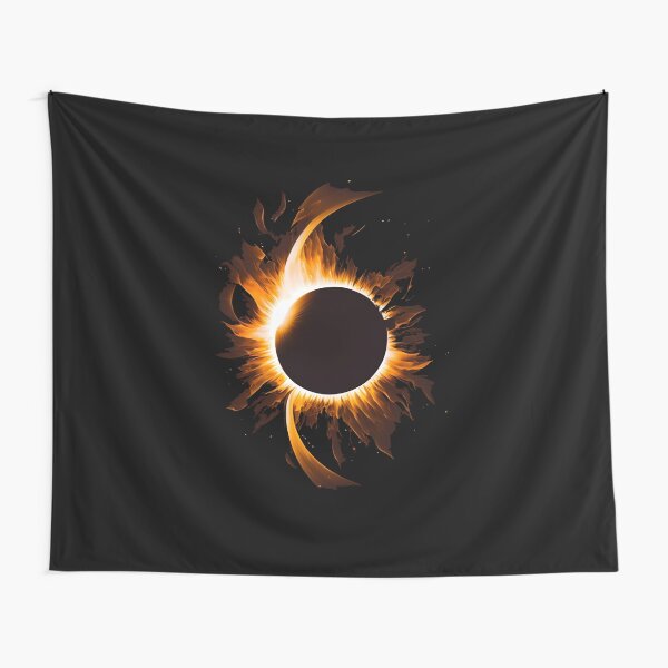 Item preview, Total Solar Eclipse Silhouette designed and sold by ShadowAndSlate.