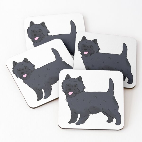 Item preview, Cairn terrier dog cute illustration  designed and sold by Yarafantasyart.