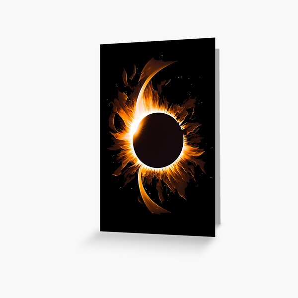Item preview, Total Solar Eclipse Silhouette designed and sold by ShadowAndSlate.