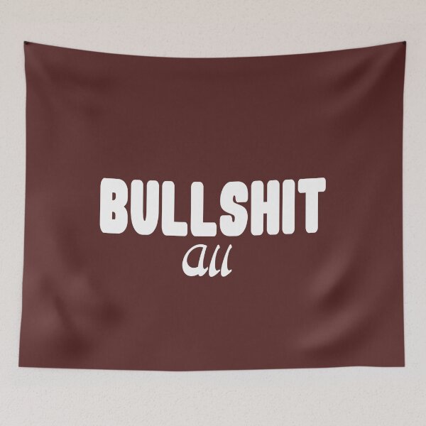 Item preview, wonderful words bullshit all designed and sold by vibeno1.