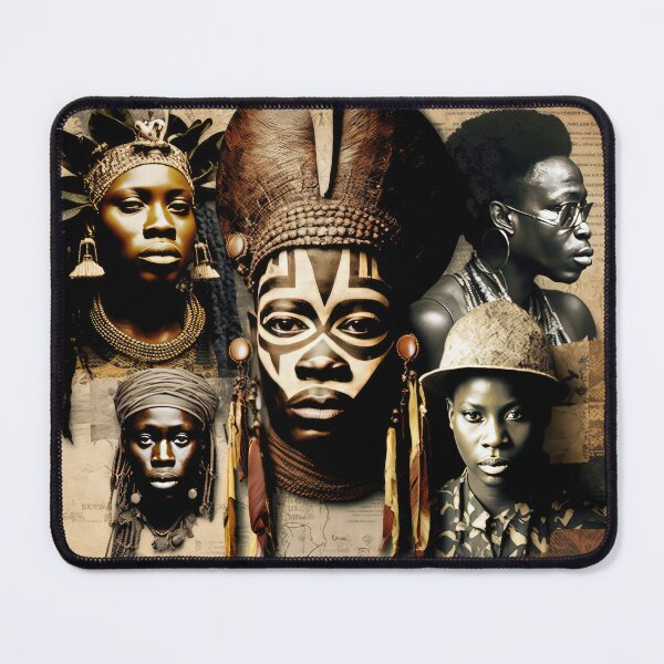 Item preview, Tribes of Africa Collage designed and sold by Odd World.