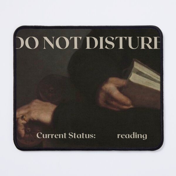 Item preview, Do Not Disturb - Current Status: Reading designed and sold by TheSocietyValor.