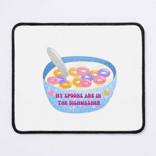 Item preview, my spoons are in the dishwasher designed and sold by LU NA.