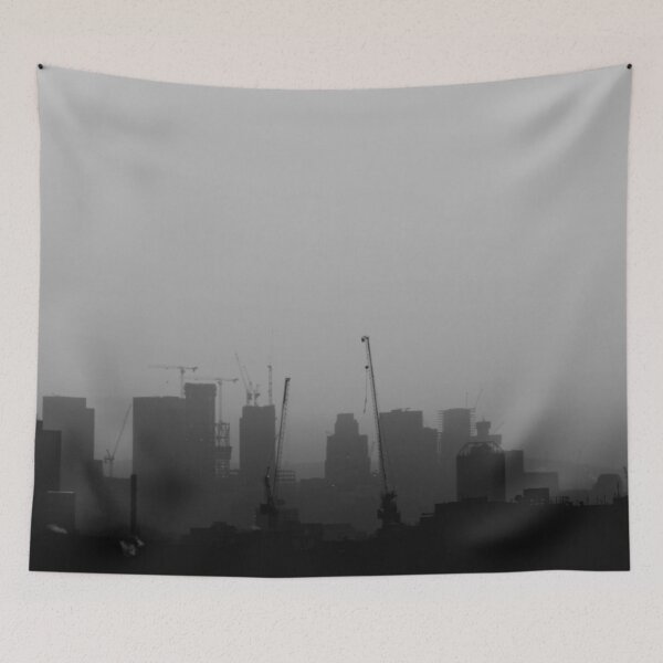 Item preview, Sunrise City - Grey designed and sold by Quooki.