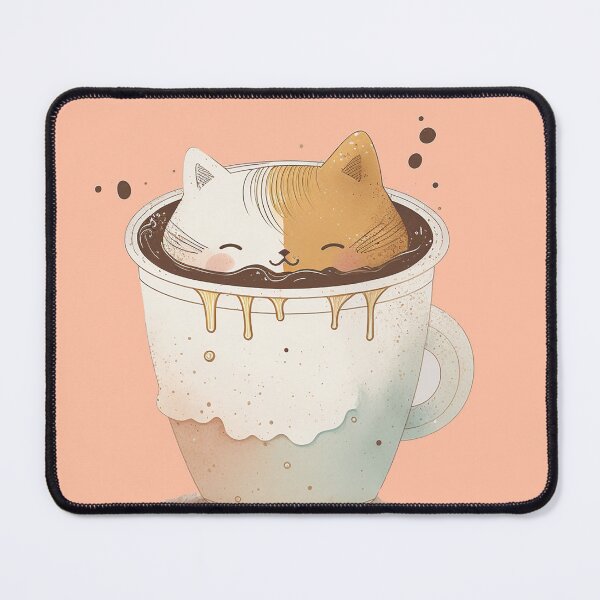Item preview, Catpuccino | Coffee Cat Mug | Classic Cat Mug  | Sleepy Coffee Cat designed and sold by MagicSatchel.