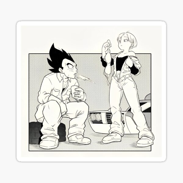 Goku, Vegeta, Bulma, Android 18 and Kuririn - Dragon Ball Goku, Vegeta, Bulma, Android 18 and Kuririn - Dragon Ball