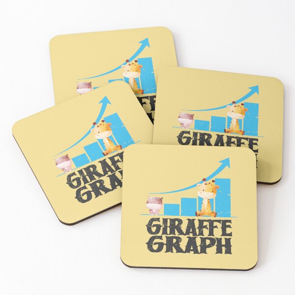 Item preview,  Funny Giraffe Graph Safari Animal  designed and sold by fatydesignspace.