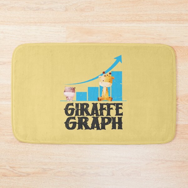 Item preview,  Funny Giraffe Graph Safari Animal  designed and sold by fatydesignspace.