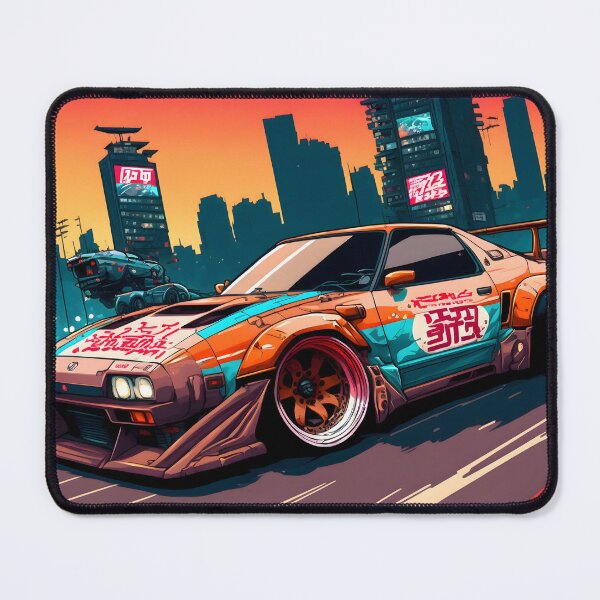 Item preview, Futuristic Retro car designed and sold by SuperSoulArts.