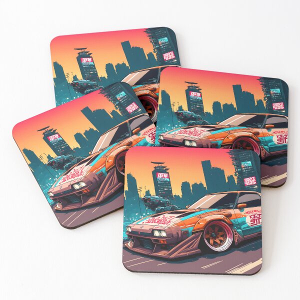 Item preview, Futuristic Retro car  designed and sold by SuperSoulArts.