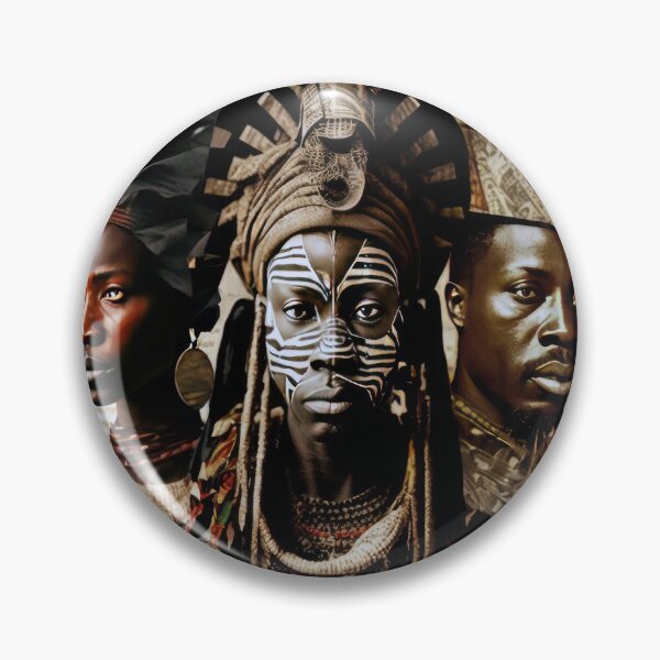 Item preview, Tribes of Africa Collage designed and sold by Odd World.