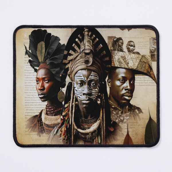 Item preview, Tribes of Africa Collage designed and sold by Odd World.
