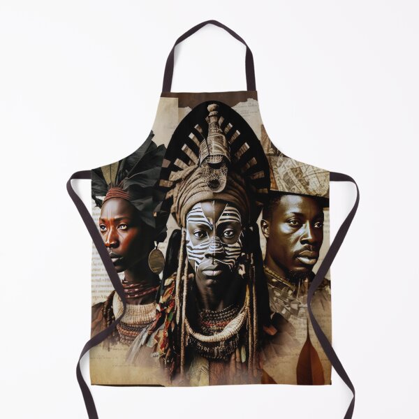 Item preview, Tribes of Africa Collage designed and sold by Odd World.