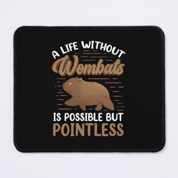 Item preview, Wombat pointless without Australia marsupial designed and sold by madgrfx.